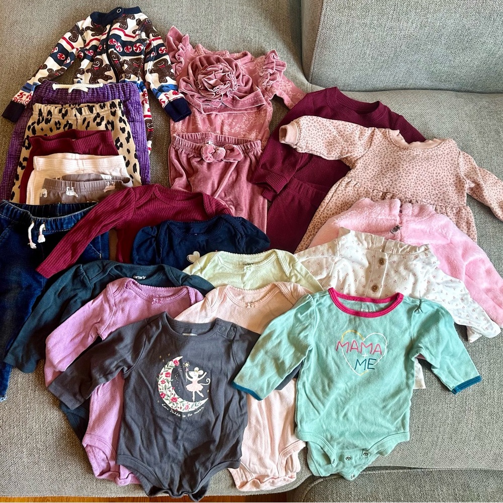 Assorted Baby Girl Clothing Lot